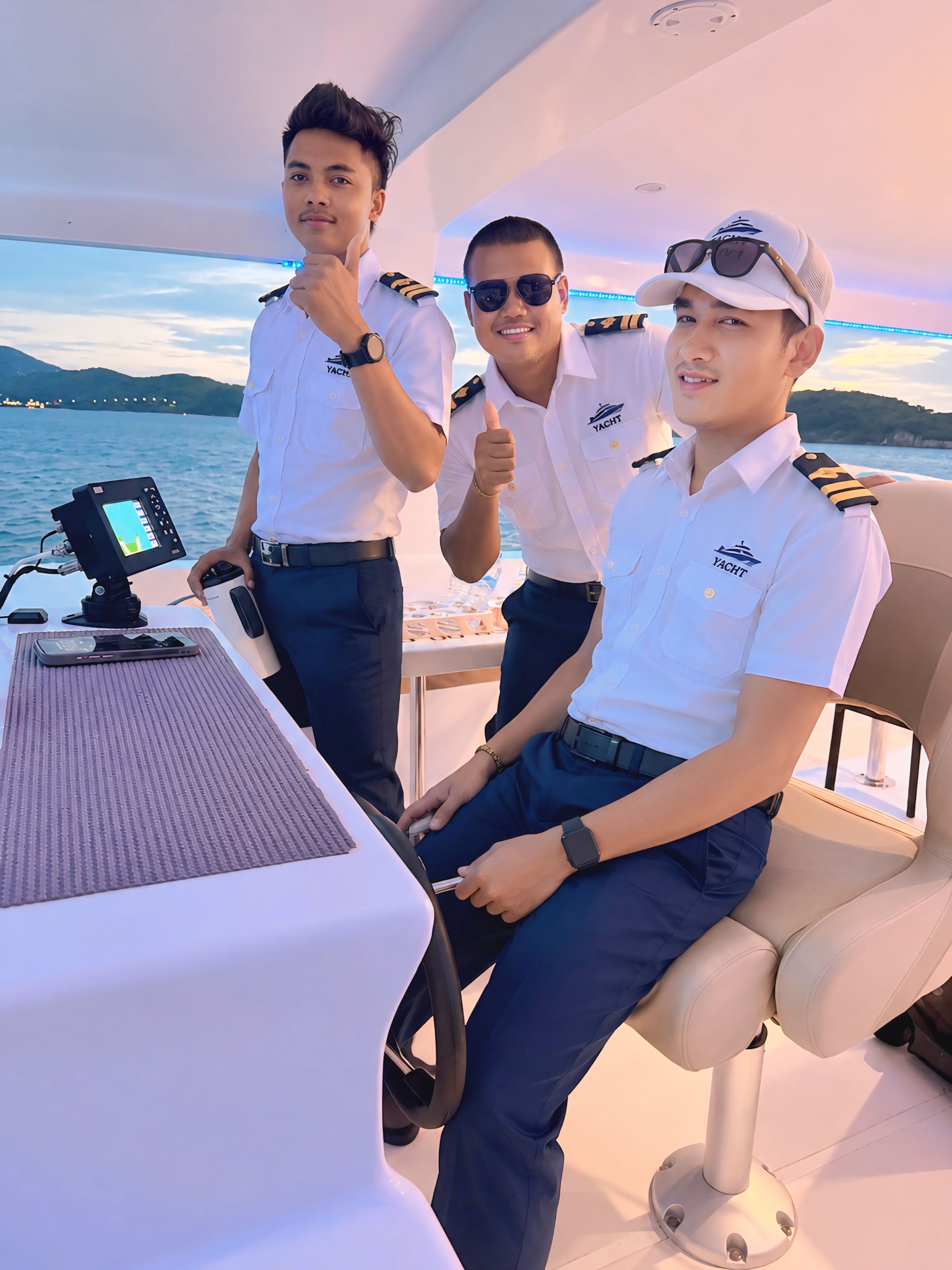 ทีมงานคนประจำเรือยอร์ช